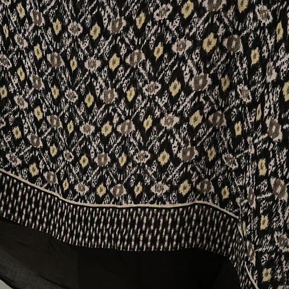 NWOT 100% cotton ikat summer shawl, One size - Picture 4 of 6